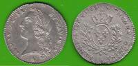Frankreich 1/5 Ecu au bandeau Louis XV. 1715-1774, sehr hübsch, sehr selten -