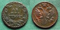 Russland Denga Anna Ivanovna 1730-1740, ungewöhnlich hübsch -