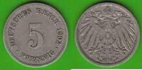 Kaiserreich 5 Pfennig seltener -
