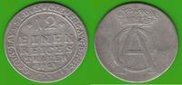 Paderborn Bistum 1/12 Taler Clemens August von Bayern 1719-1761, selten -