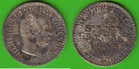 Preußen 1 Silbergroschen Wilhelm I. 1861-1888, hübsch -