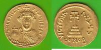 Byzanz Solidus GOLD, Constans II. 641-668, toll erhalten -