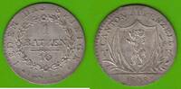 Appenzell 1 Batzen Prachtexemplar -