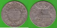 Regensburg Silbermedaille Grundsteinlegung der Dreieinigkeits-Kirchr, toll erhalten, selten -