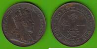 Hong Kong 1 Cent Edward VII. 1901-1910, Heaton -