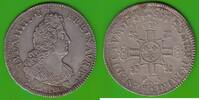 Frankreich 1/2 Ecu aux 8 L Louis XIV. 1643-1715, Sonnenkönig, selten in dieser Qualität -