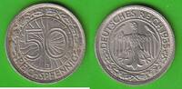 Weimarer Republik 50 Reichspfennig -