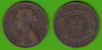 New Brunswick Kanada 1 Cent Victoria 1837-1901 -