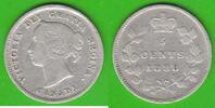 Kanada 5 Cents Victoria 1837-1901 -