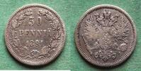Finnland 50 Penniä Alexander III. 1881-1894 -