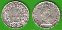 1 Franken 1913 Schweiz sehr hübsch vz