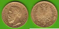 Baden 20 Mark GOLD, Friedrich I. 1856-1907, hübsch -