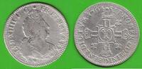 Frankreich 1/2 Écu aux 8 L Louis XIV. 1643-1715, Lyon -