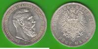 Preußen 5 Mark Friedrich III. 1888, hübsch -