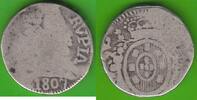 Rupia 1807 Portugiesisch-Indien Goa João 1799-1816 sg/s