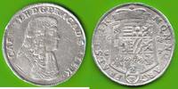 Anhalt-Zerbst 2/3 Taler Carl Wilhelm 1667-1718 -