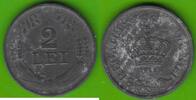Rum&auml;nien 2 Lei 1941 Mihai I. 1927-1947 sehr sch&ouml;n, etwas Zinkoxid 5.48 US$  +  4.61 US$ shipping