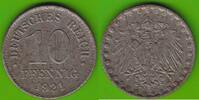 Kaiserreich 10 Pfennig 1921 A besserer Jahrgang vz-/ss-vz, etwas Eisenoxid 4.03 US$  +  4.61 US$ shipping