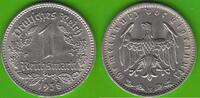 Drittes Reich 1 Reichsmark 1938 E bessere Ausgabe, h&uuml;bsch vz/vz+, intere... 57.57 US$  +  8.65 US$ shipping