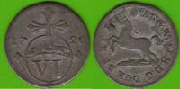Braunschweig-Wolfenb&uuml;ttel 6 Pfennig 1720 August Wilhelm 1714-1731, selte... 17.25 US$  +  4.61 US$ shipping