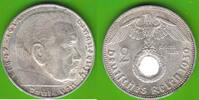 Drittes Reich 2 Reichsmark 1939 J h&uuml;bsch vz/vz-st, kleiner Kratzer 19.55 US$  +  4.61 US$ shipping