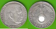 Drittes Reich 2 Reichsmark 1937 E h&uuml;bsch vz mit Pr&auml;geglanz 19.55 US$  +  4.61 US$ shipping