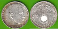 Drittes Reich 2 Reichsmark 1939 F h&uuml;bsch vz/vz+, kleiner Kratzer 19.55 US$  +  4.61 US$ shipping