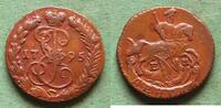 Russland Denga 1795 EM Katharina II. die Gro&szlig;e 1762-1796 gutes sehr sch&ouml;n 109.59 US$  +  8.65 US$ shipping