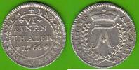 Anhalt-Zerbst 1/6 Taler 1766 Friedrich August 1747-1798, h&uuml;bsch, selten ... 224.96 US$  +  8.65 US$ shipping