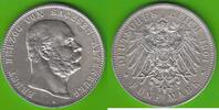 Sachsen-Altenburg 5 Mark 1901 Ernst 1853-1908, selten ss-vz/vz, leicht g... 865.22 US$  +  8.65 US$ shipping
