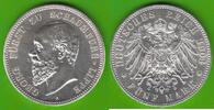 Schaumburg-Lippe 5 Mark 1904 Georg 1893-1911 h&uuml;bsch, selten vz+/vz-st, e... 2,532.21 US$ free shipping