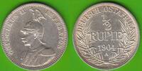 Deutsch-Ostafrika 1/2 Rupie 1904 A vz-/vz, gereinigt (cleaned) 190.35 US$  +  8.65 US$ shipping