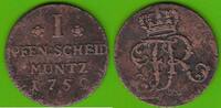 Brandenburg-Preußen 1 Pfennig Friedrich II. der Große 1740-1786 -