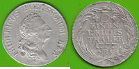 Brandenburg-Preußen 1/3 Taler Friedrich II. der Große 1740-1786, Breslau, hübsch -