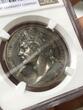 Great Britain 1821 BHM-1070 Coronation Silver Medal NGC MS 62