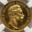 Germany 10 Mark 1903-A Wilhelm II, Berlin, Proof NGC PF62 CAMEO
