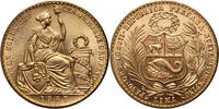 Peru 100 Soles Lima, Seated Liberty -