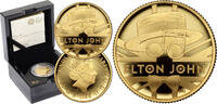 Great Britain 25 Pounds 2020 Elton John Proof 1/4 oz