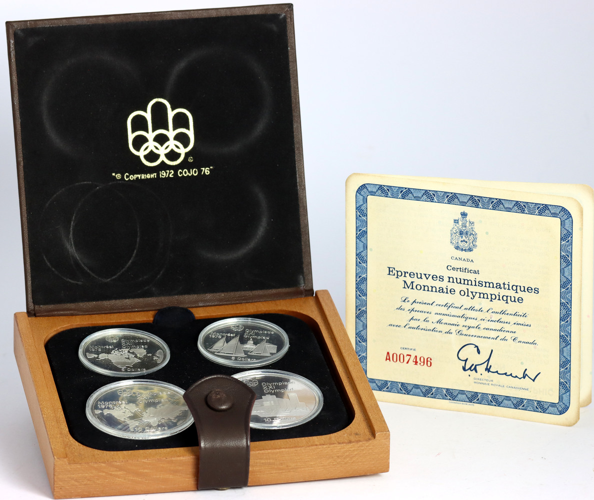 CANADA Olympic coin proof set 1973 Elizabeth II Proof