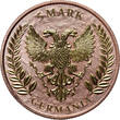 GERMANY 5 Mark 2019 Germania Mint, Mother of Pearl Cross BU