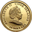 COOK ISLANDS 5 Dollars (Ag) + 10 Dollars (Au) 2008 Elizabeth II, Nicolaus Copernicus Proof