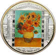 COOK ISLANDS 20 Dollars 2010 Masterpieces of Art - Vincent van Gogh PF