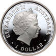 AUSTRALIA 1 Dollar 2005 P Elizabeth II, Leopard Seal Proof
