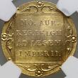 RUSSIA 1818 Alexander I, Petersburg, Dutch-type Ducat NGC MS64