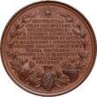 GERMANY (BAVARIA) Medal from 1882 Ludwig II, J. Ries CH UNC