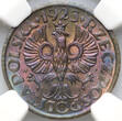 POLAND 5 Groszy 1923 NGC MS 65