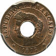 FRENCH COCHIN CHINA Sapeque 1875-K PCGS MS65RB
