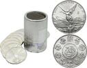MEXICO 1 oz Banco de Mexico, Libertad, Opened Bank Roll, 20 Coins -