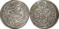 SILESIA 3 Kreuzers Leopold I, Breslau -