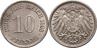 Germany, Empire Wilhelm II, 10 pfennig 1893 J -